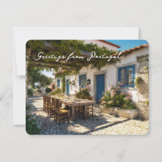 Postcard from Portugal, terrace シーズンカード