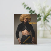 POSTcard GLAM金ゴールド ポストカード (スタンド正面)