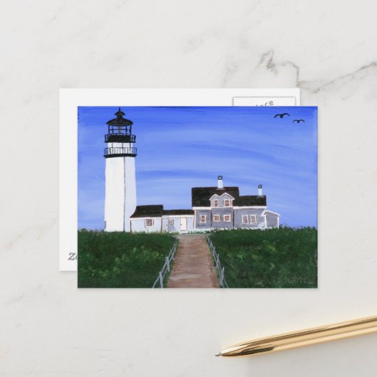 Postcard, Highland Light by M. Laplante ポストカード (正面/裏面インサイチュ)