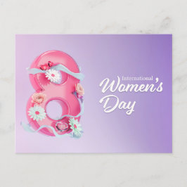 postcard international women's day 8 ポストカード
