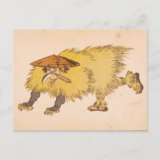 Postcard - Japanese ukiyo-e Minowaraji yokai ポストカード