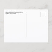 Postcard - Japanese ukiyo-e Minowaraji yokai ポストカード (裏面)