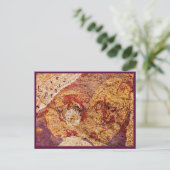 Postcard Love and Peace "Earth-Design" ポストカード (スタンド正面)