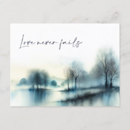 Postcard "Love never fails" ポストカード