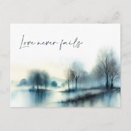 Postcard "Love never fails" ポストカード