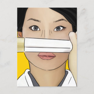 Postcard Lucy Lu Kill Bill ポストカード
