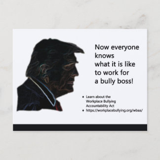 Postcard-Narcissistic Boss Postcard ポストカード