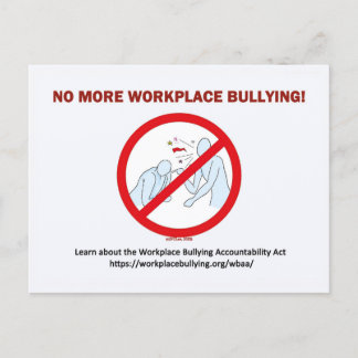 Postcard-NoMore Workplace Bullying ポストカード