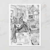 Postcard of Philly Cat on 9th Street ポストカード (正面)
