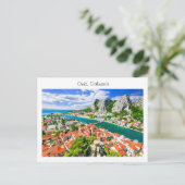 Postcard Omis Dalmatia ポストカード (スタンド正面)
