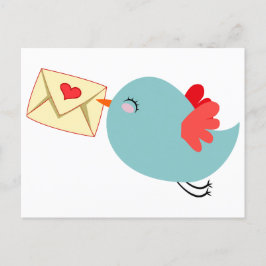 postcard pigeon mail ポストカード