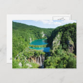 Postcard Plitvice Lakes National Park, Croatia ポストカード (正面/裏面)