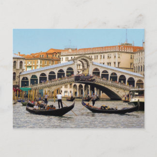 Postcard Rialto Bridge, Venice Italy ポストカード