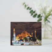 Postcard Santa Sofia Mosque in Istanbul, Turkey シーズンポストカード (スタンド正面)