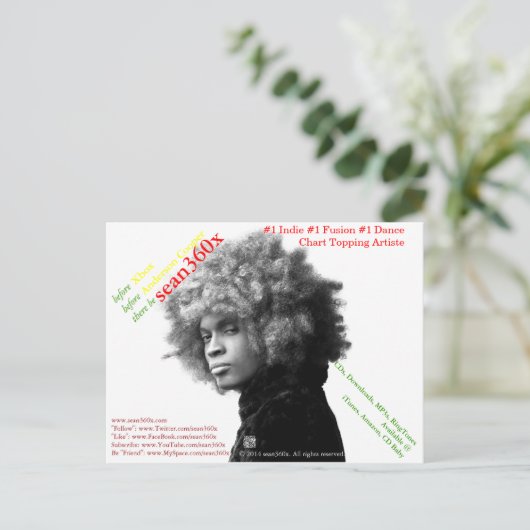 PostCard sean360x BE ポストカード (スタンド正面)