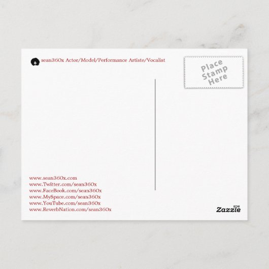 PostCard sean360x BE ポストカード (裏面)