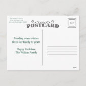 Postcard Season’s Greetings Christmas Watercolor シーズンポストカード (裏面)