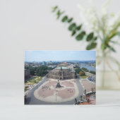 Postcard Semperoper in Dresden Germany ポストカード (スタンド正面)