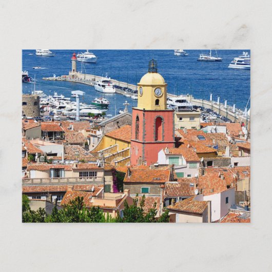 Postcard St Tropez, Var, France ポストカード (正面)