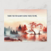 Postcard "Thank you for always being there for me" ポストカード (正面)