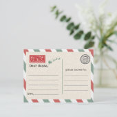 Postcard to Santa Claus ポストカード (スタンド正面)