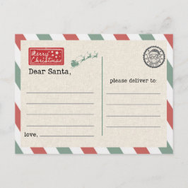 Postcard to Santa Claus ポストカード