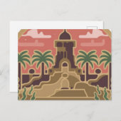 postcard ,town of 'GHARDAIA' in Algeria ポストカード (正面/裏面)