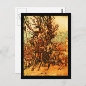 Postcard-Vintage Illustration-Rackham 16 ポストカード (正面/裏面)