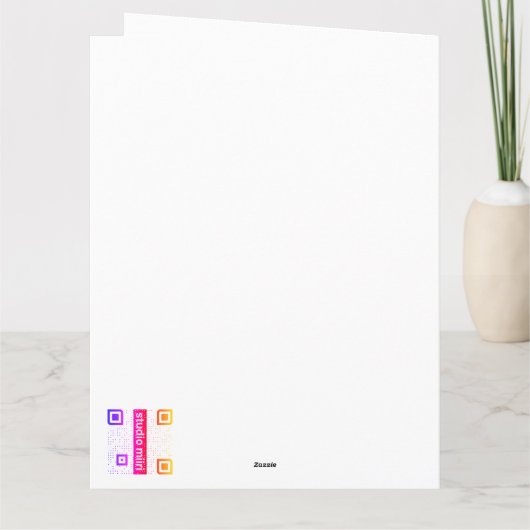 POSTCARD w ENVELOPE studio miiri カード (裏面)