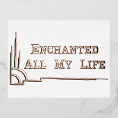 POSTCARD w ENVELOPE studio miiri 箔シーズンポストカード (正面)