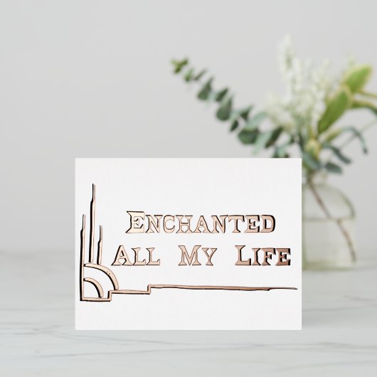 POSTCARD w ENVELOPE studio miiri 箔シーズンポストカード (立ち正面)