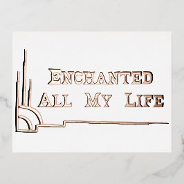 POSTCARD w ENVELOPE studio miiri 箔シーズンポストカード