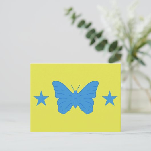 Postcard with Flag of Bady Bassitt, Brazil ポストカード (スタンド正面)