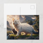 Postcards  Cat  Série 11 ポストカード (正面/裏面)