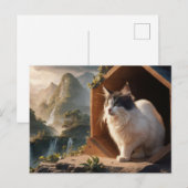 Postcards  Cat  Série 11 03 ポストカード (正面/裏面)