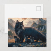 Postcards  Cat  Série 11 21 ポストカード (正面/裏面)