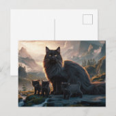 Postcards  Cat  Série 11 22 ポストカード (正面/裏面)