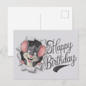 Postcards Happy Birthday Souris 07 ポストカード (正面/裏面)