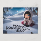 Postcards happy valentine's day ポストカード (正面)