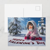 Postcards happy valentine's day 02 ポストカード (正面/裏面)