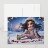 Postcards happy valentine's day 03 ポストカード (正面/裏面)