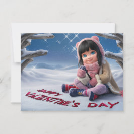 Postcards happy valentine's day 04 ポストカード