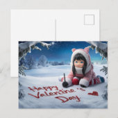 Postcards happy valentine's day 07 ポストカード (正面/裏面)