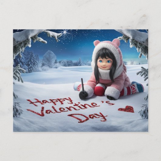 Postcards happy valentine's day 07 ポストカード (正面)