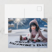 Postcards happy valentine's day 08 ポストカード (正面/裏面)