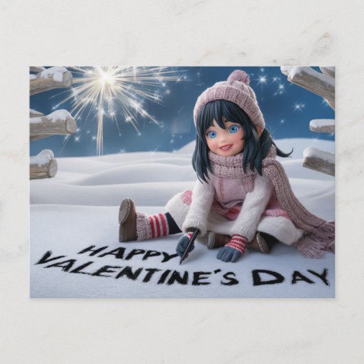 Postcards happy valentine's day 08 ポストカード (正面)