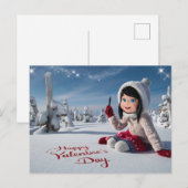 Postcards happy valentine's day 11 ポストカード (正面/裏面)