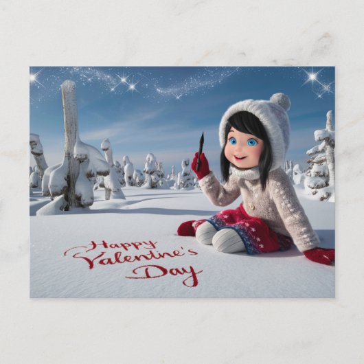 Postcards happy valentine's day 11 ポストカード (正面)