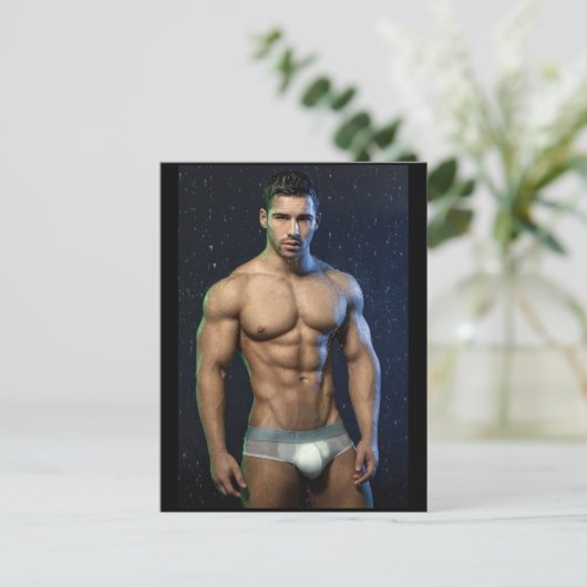 Postcards_Hottest_Hunks ポストカード (スタンド正面)