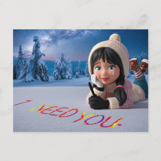 Postcards I Need You ポストカード (正面)